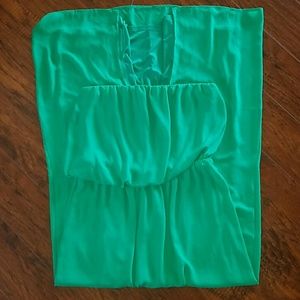 Long Strapless Express dress